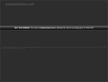 Tablet Screenshot of kademliaskins.net